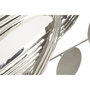 Voir la diapositive 5 : Paris Prix Décoration Murale en Métal  Mondrian  121cm Argent