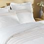 Voir la diapositive 2 : Paris Prix Parure de Lit 3 Pièces  Opera  260x240cm Blanc
