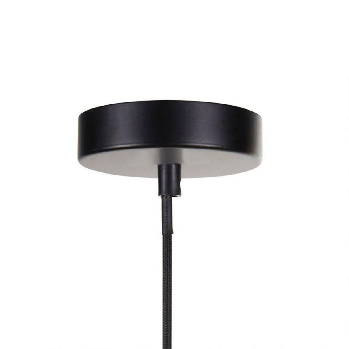 OSTARIA Suspension métal noir doré Corazon