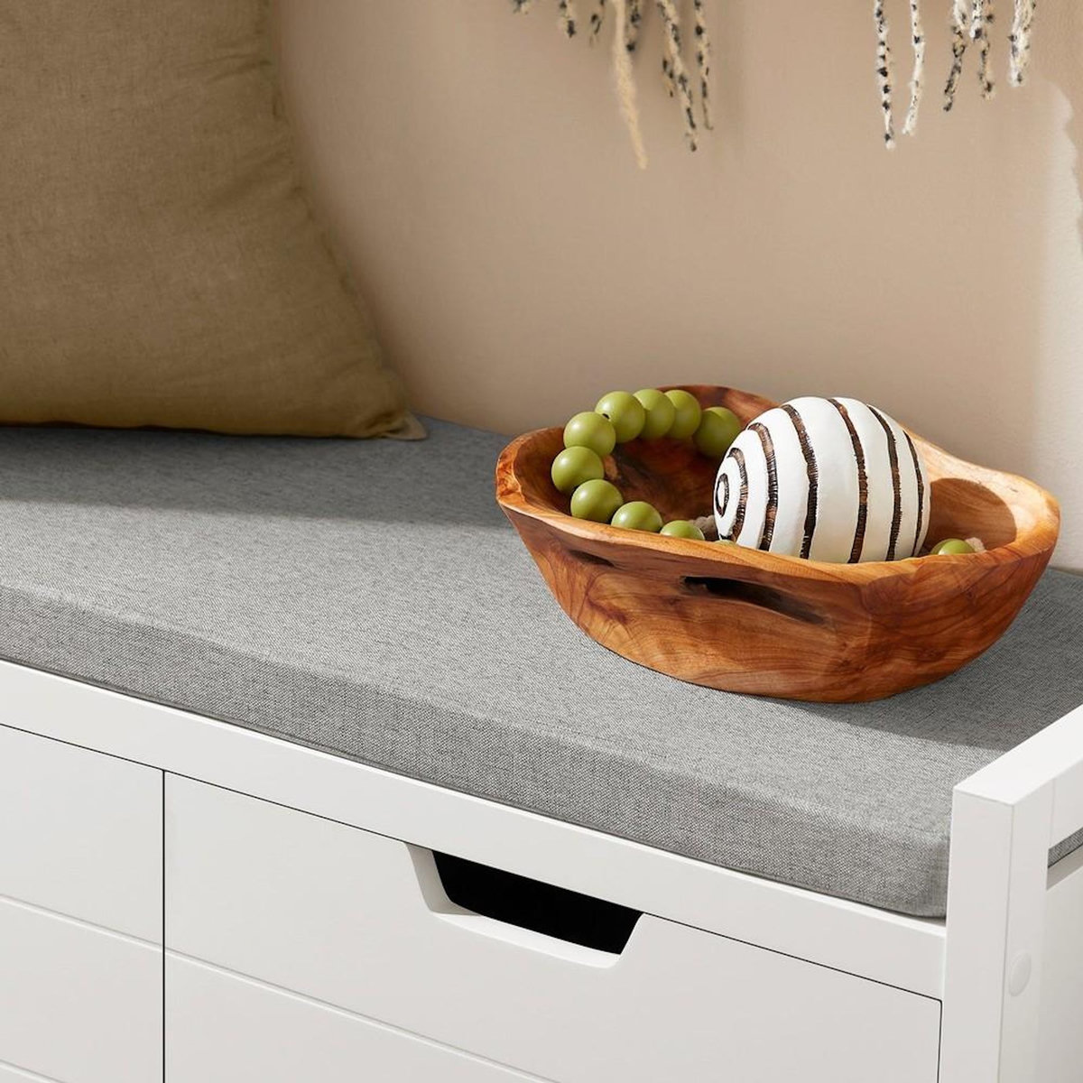 SOBUY SoBuy - Banc de rangement à chaussures avec deux portes - Moderne - FSR63-II