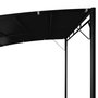 Voir la diapositive 5 : VIDAXL Auvent pare-soleil de jardin 3x3x2,55 m Anthracite