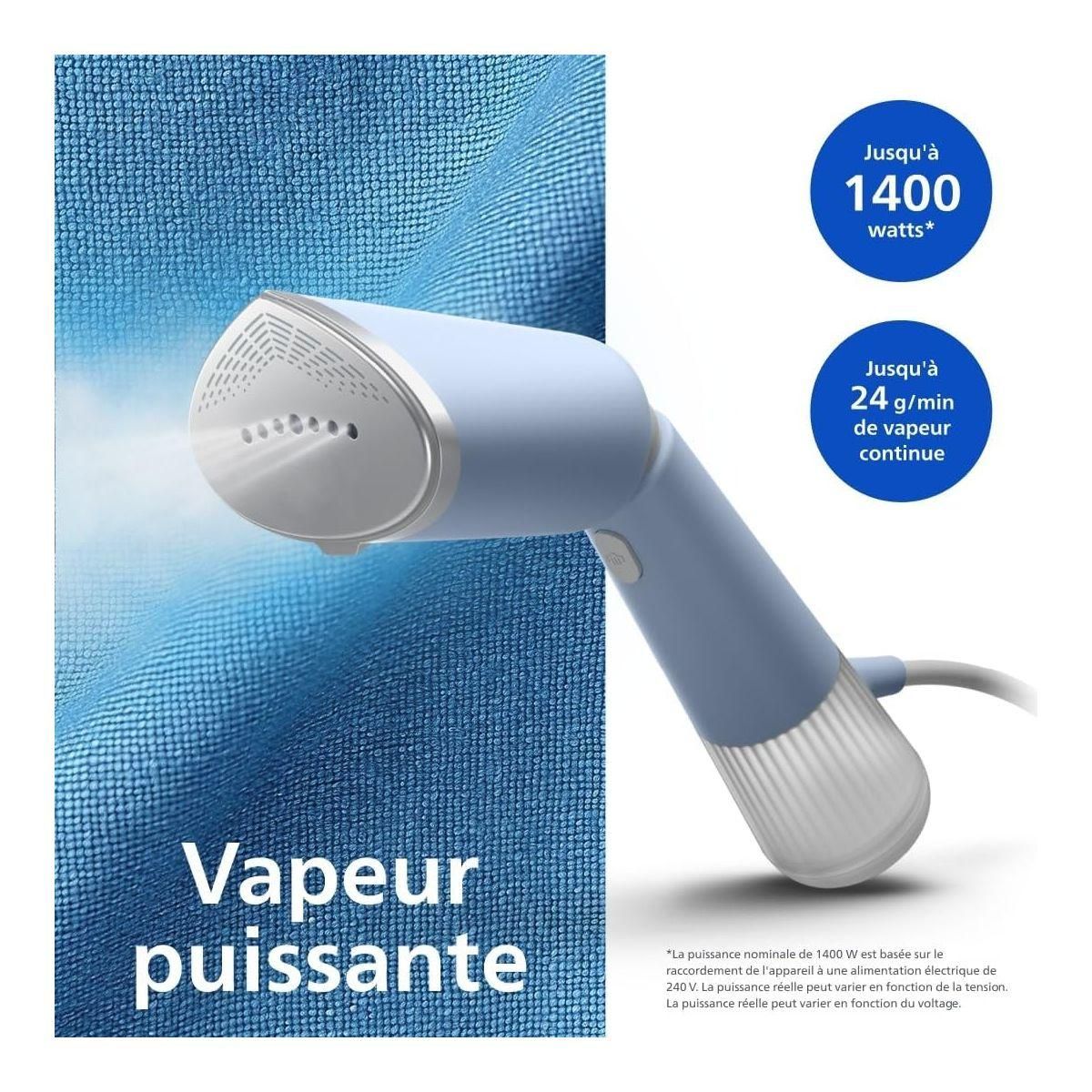 Philips Défroisseur vapeur STH5020/20 steamer bleu