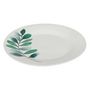 Voir la diapositive 2 : SECRET DE GOURMET Service de Table 18 Pièces  Végétal  26cm Blanc