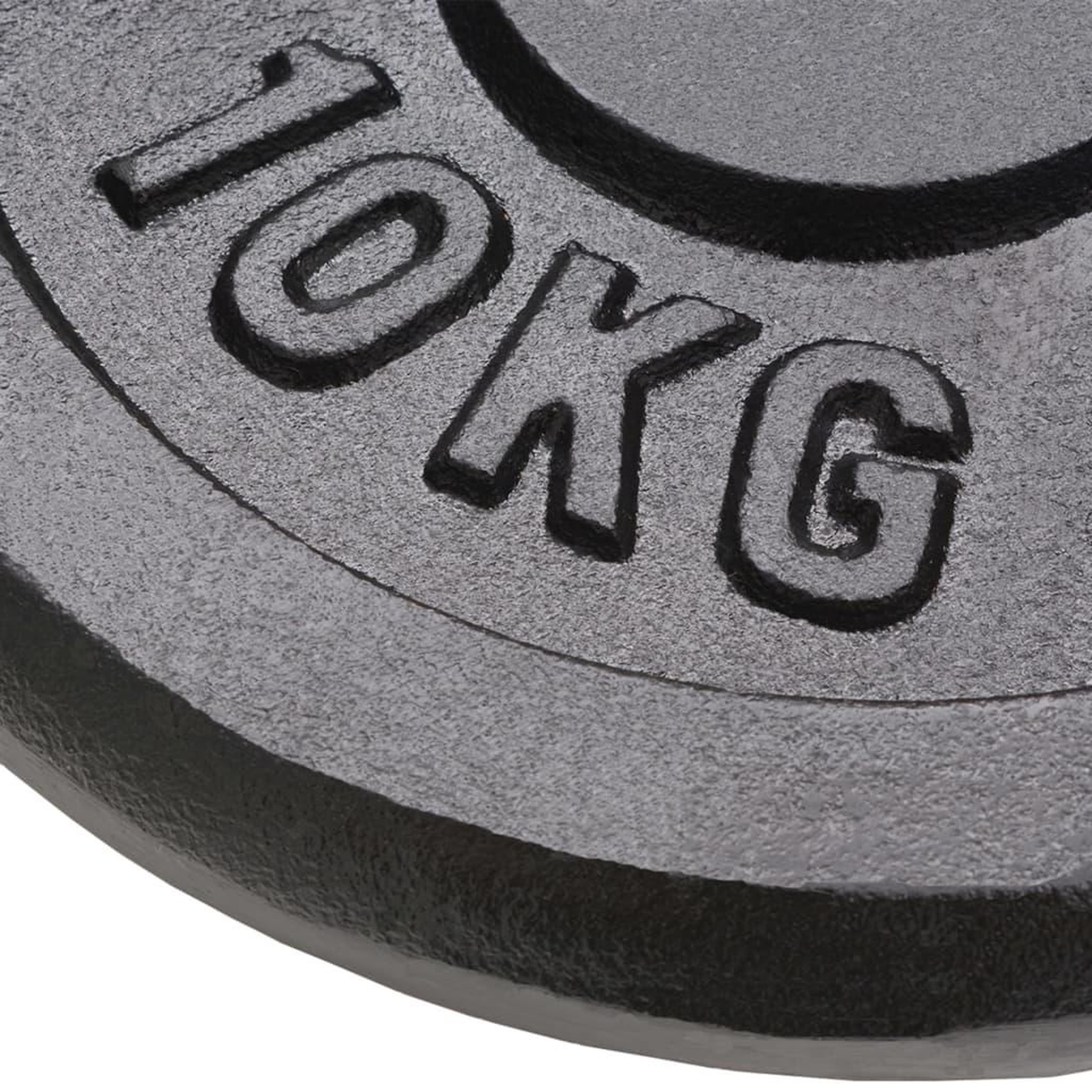 Voir la diapositive 3 : VIDAXL Plaque de poids 2 pcs 2x10 kg Fonte