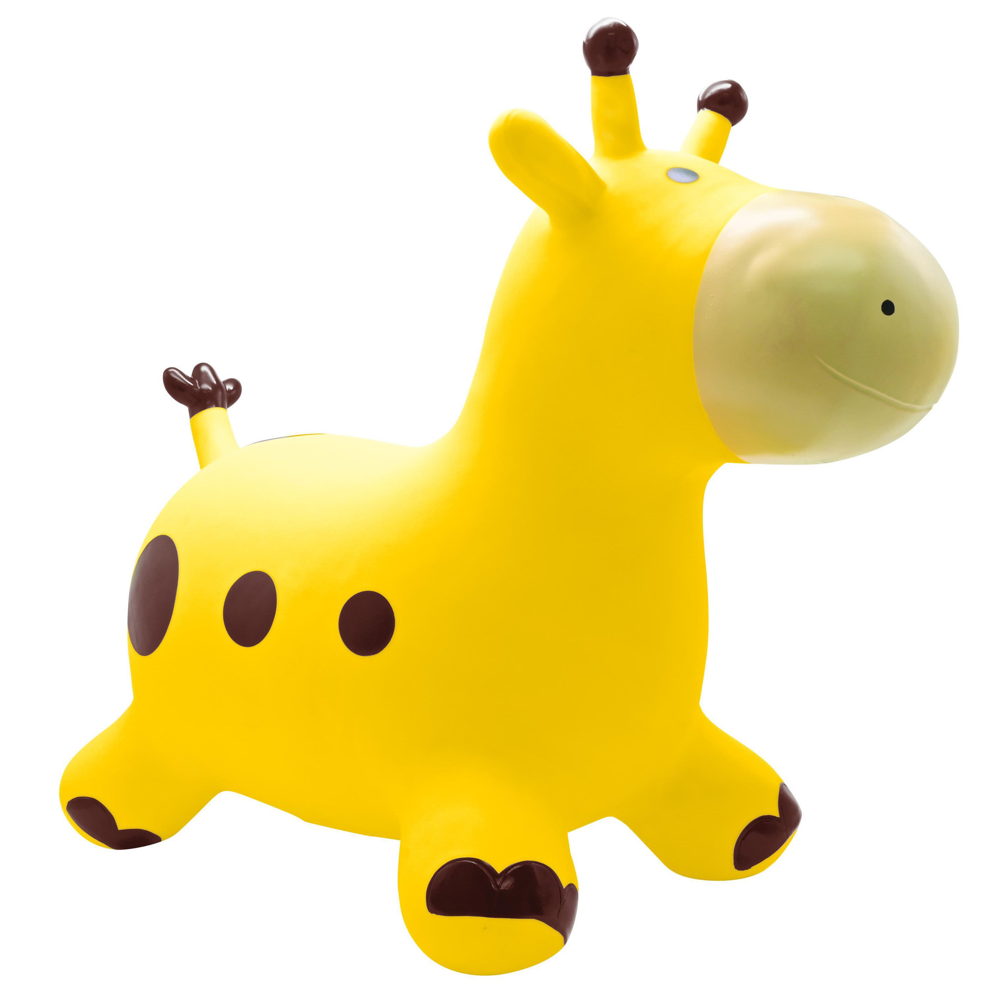 Lexibook Girafe sauteuse gonflable jaune
