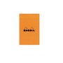 CLAIREFONTAINE Bloc bureau rhodia 11x17cm 160p 80g 5x5 - Orange