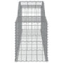 Voir la diapositive 4 : VIDAXL Panier de gabions arque 300x50x60/80 cm Fer galvanise