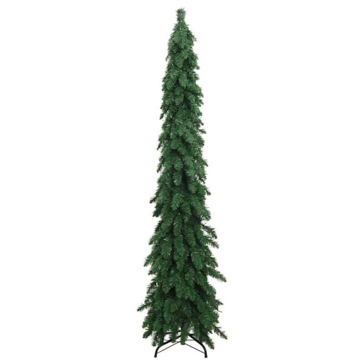 VIDAXL Arbre de Noël artificiel pré éclairé avec 130 LED 210 cm