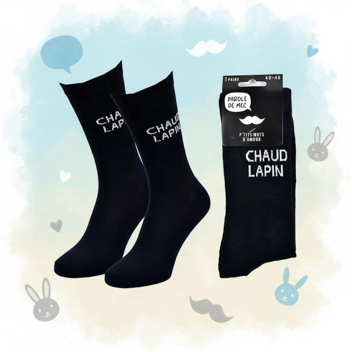 OZABI OZABI Chaussettes Homme Message Humoristiques