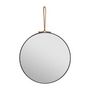 Voir la diapositive 3 : ATMOSPHERA Lot de 3 Miroirs Muraux Déco  Lilou  30cm Noir