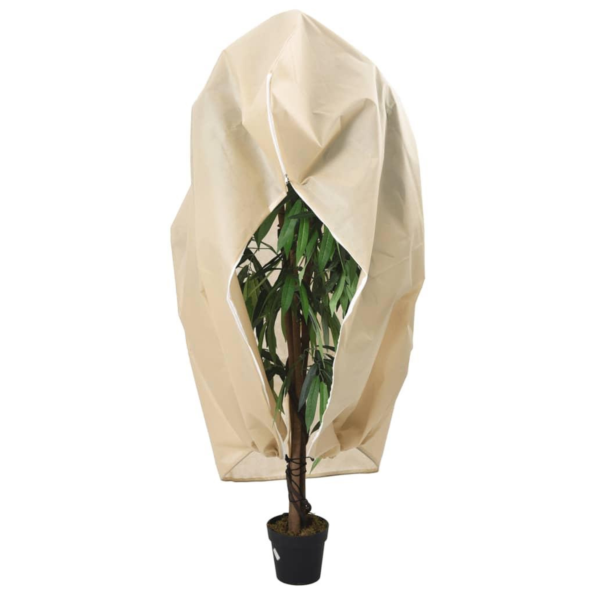VIDAXL Housse de protection pour plantes avec fermeture eclair 70 g/m²