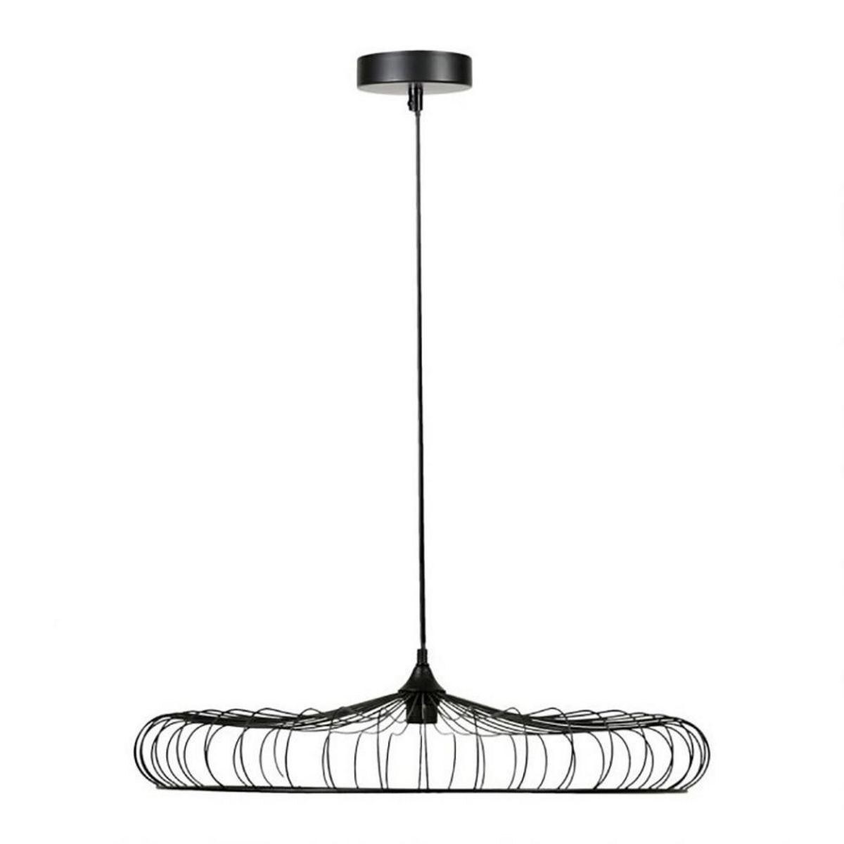 OSTARIA Suspension métal Lisa noir D65