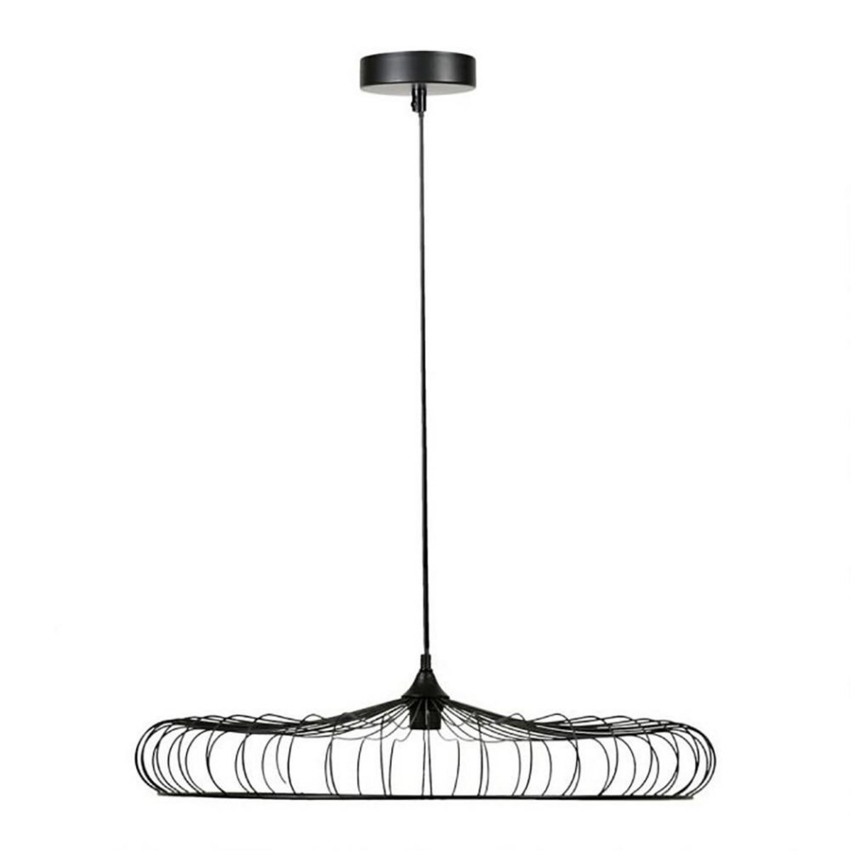 OSTARIA Suspension métal Lisa noir D65