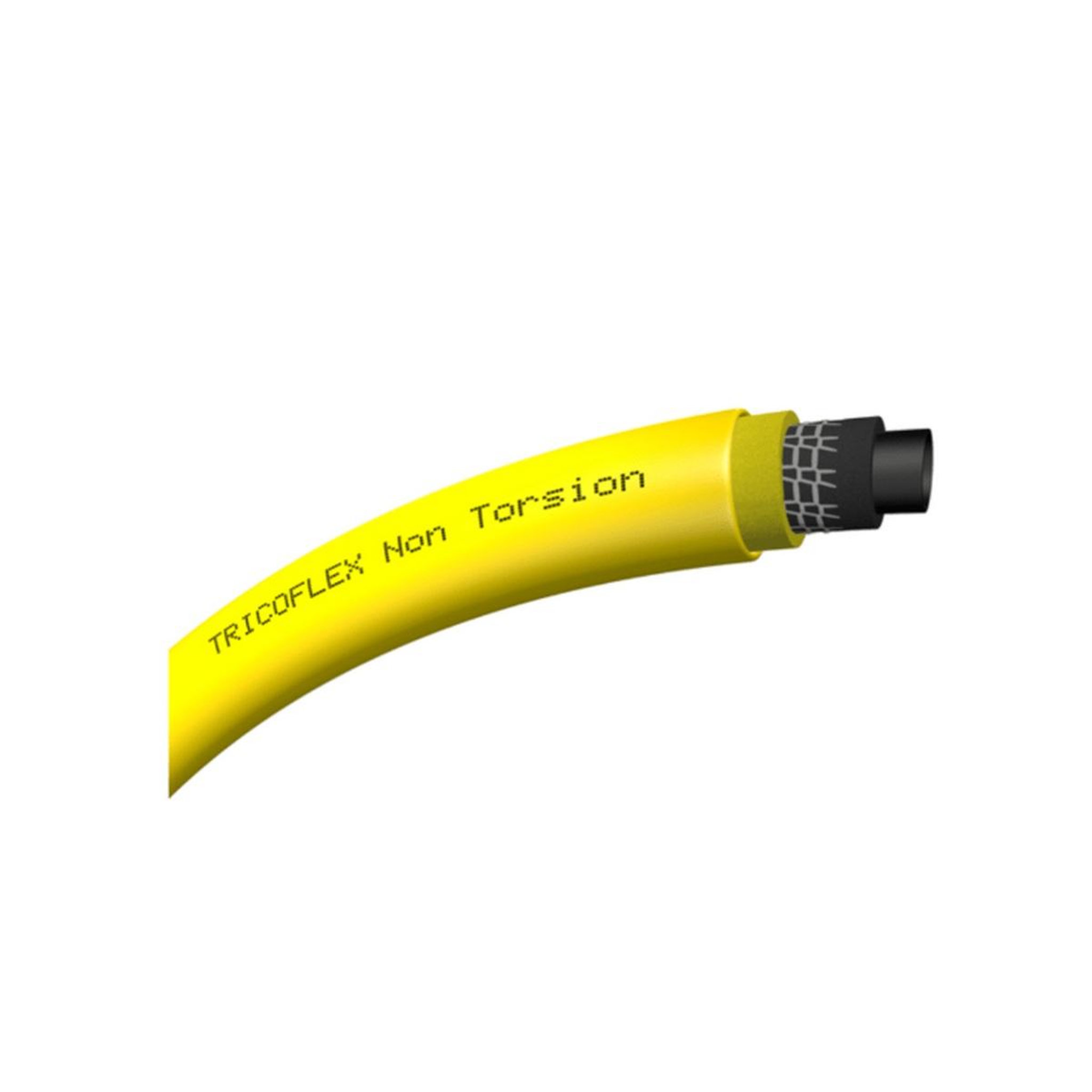 TRICOFLEX Tuyau d'arrosage souple multicouche d15 mm x 25m jaune - 116861