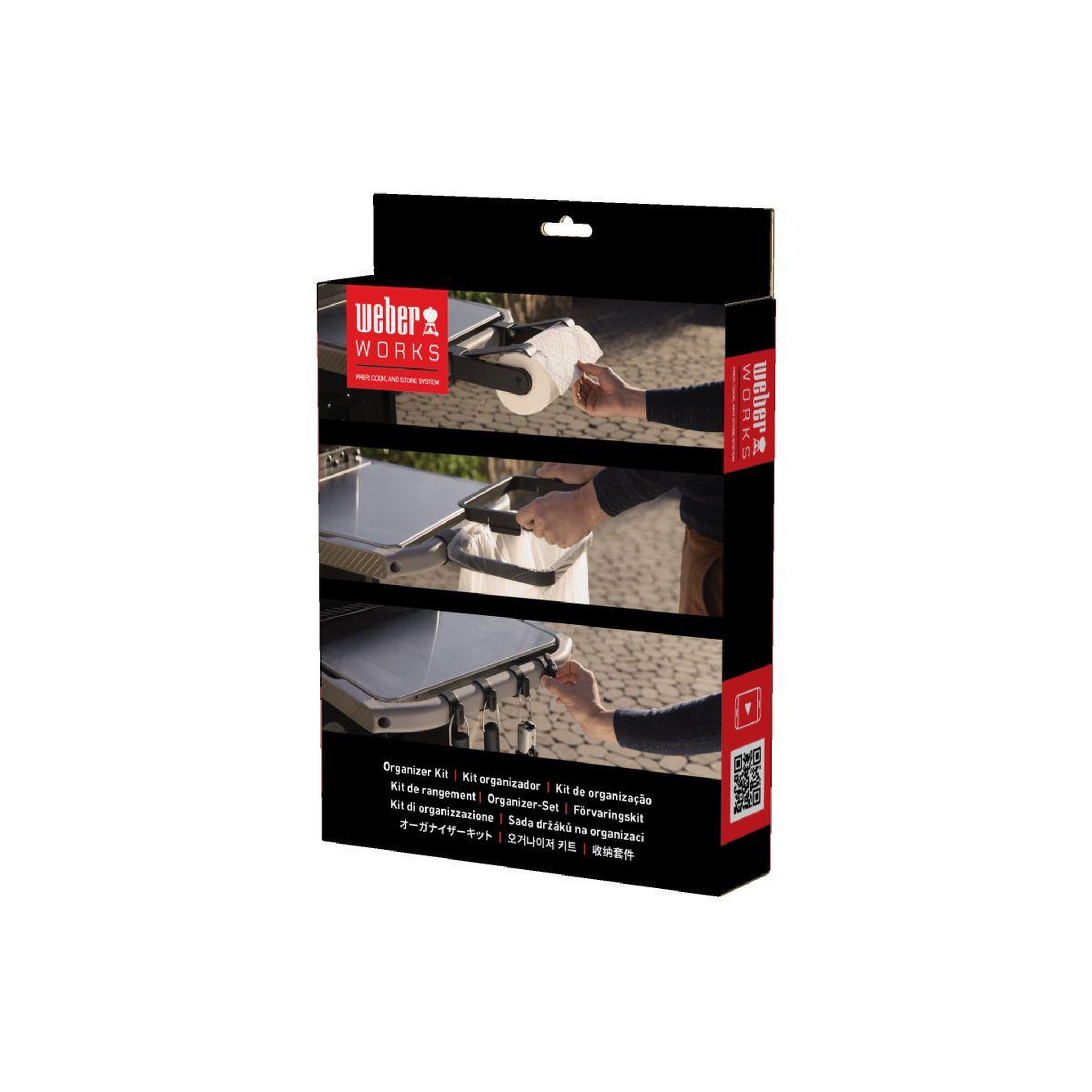 Voir la diapositive 4 : Weber Ustensile barbecue clipasbles 3400106