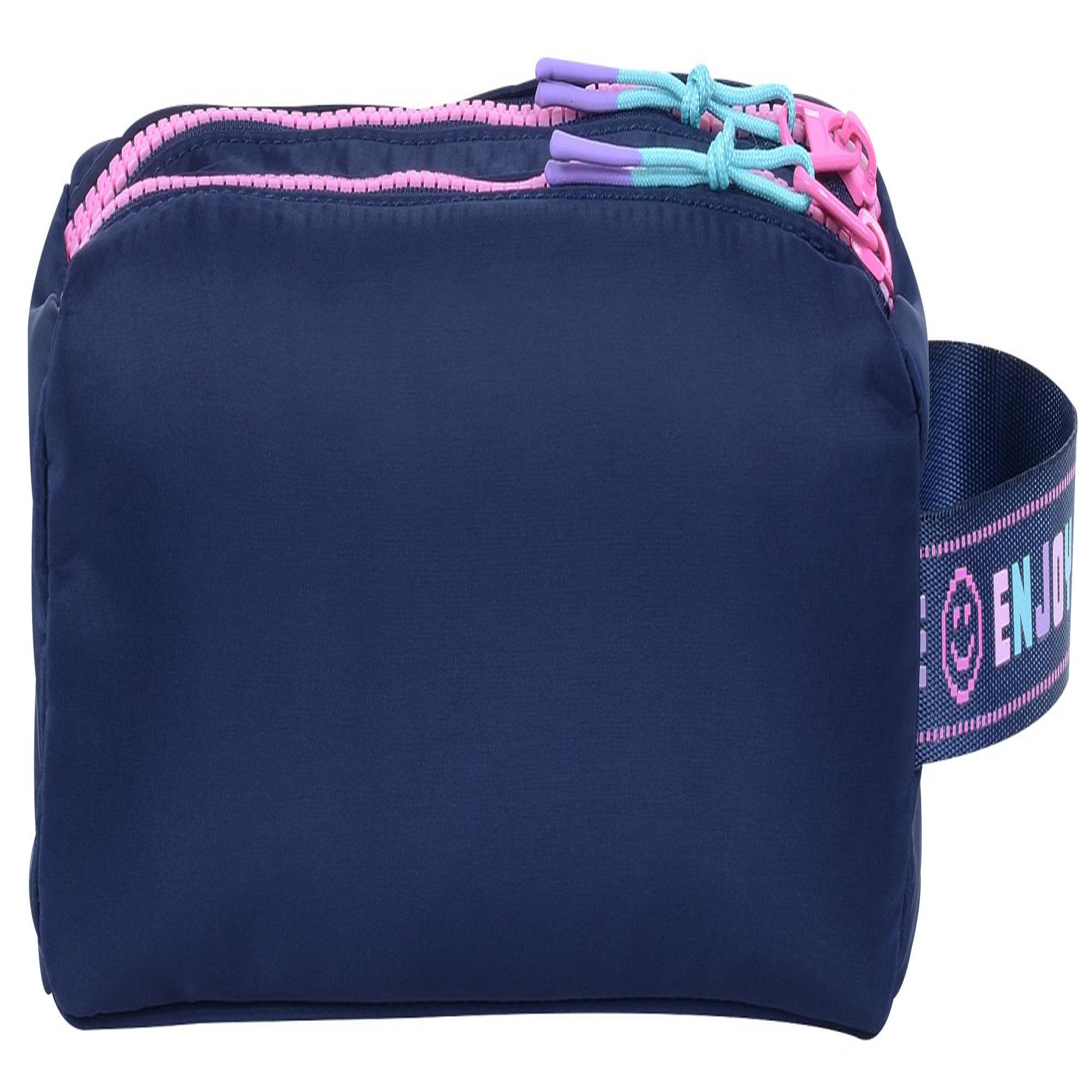Voir la diapositive 3 : Bagtrotter MARSHMALLOW - Trousse scolaire double compartiment PIXELLY - Bleu nuit - Fille