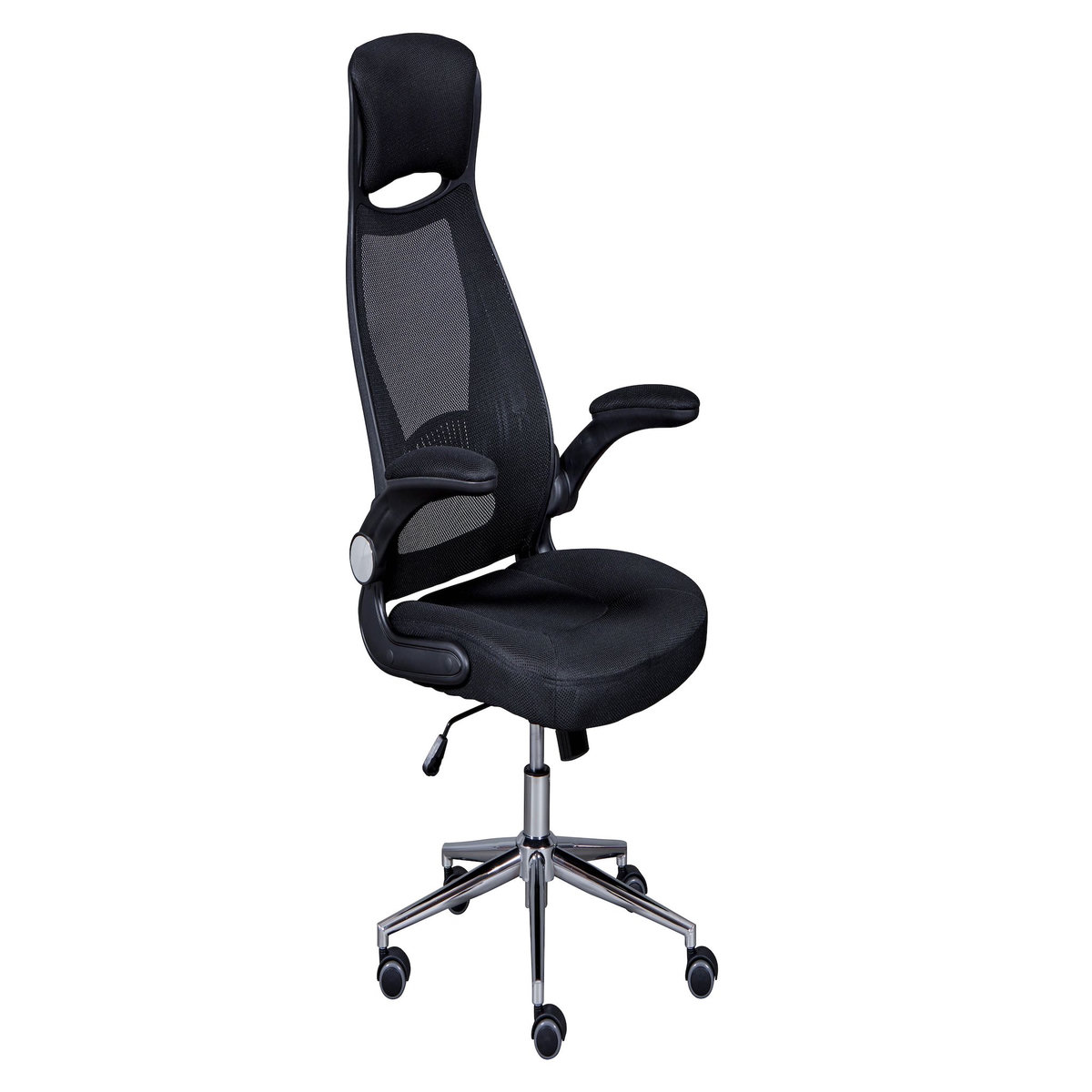 INTERLINK Chaise pivotante XL Tecwork noir