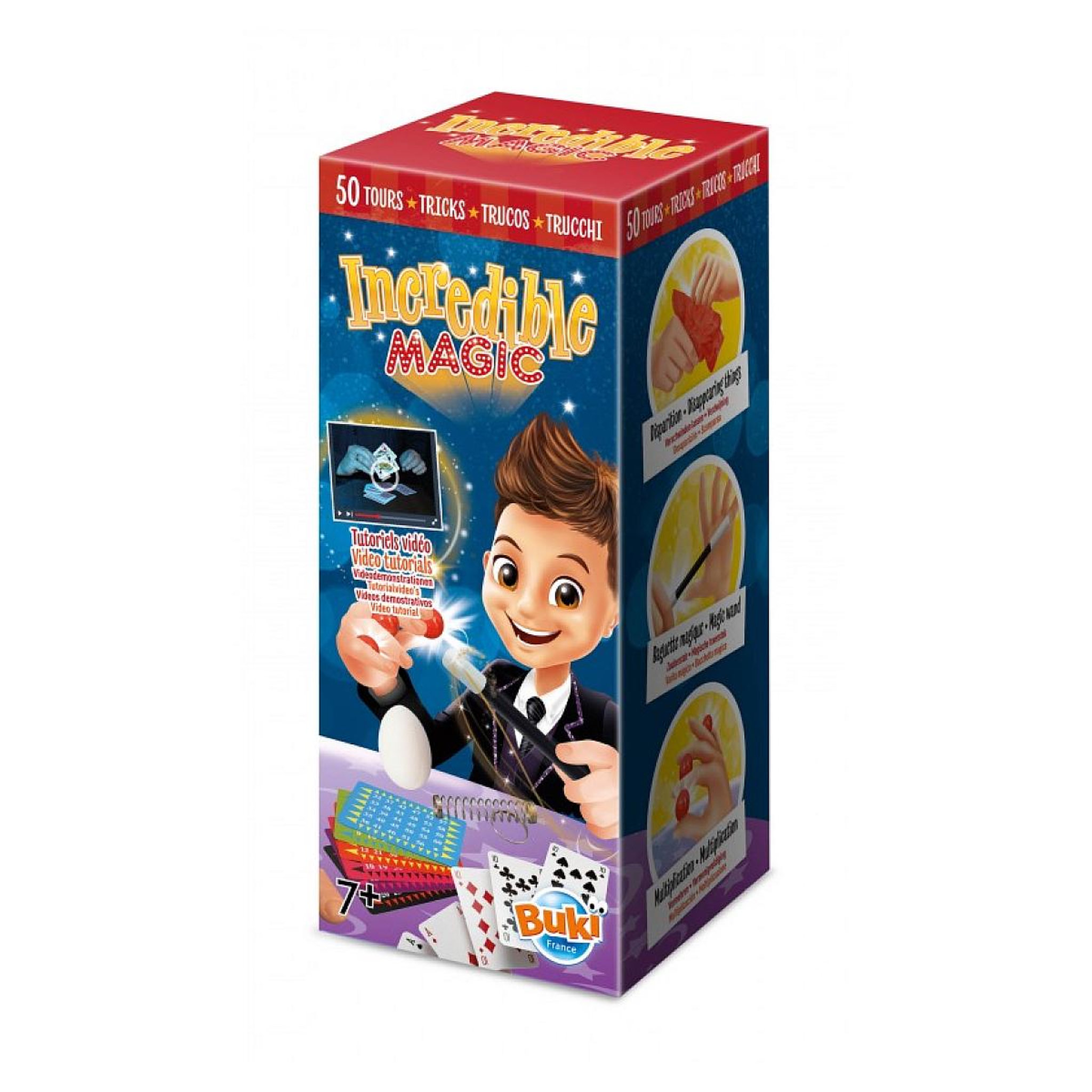 Voir la diapositive 2 : BUKI Coffret de Magie – Incredible