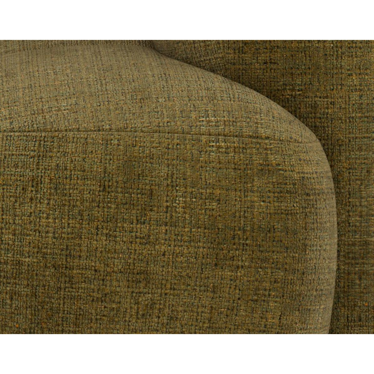 LISA DESIGN Grace - module d'assise gauche en velours texturé