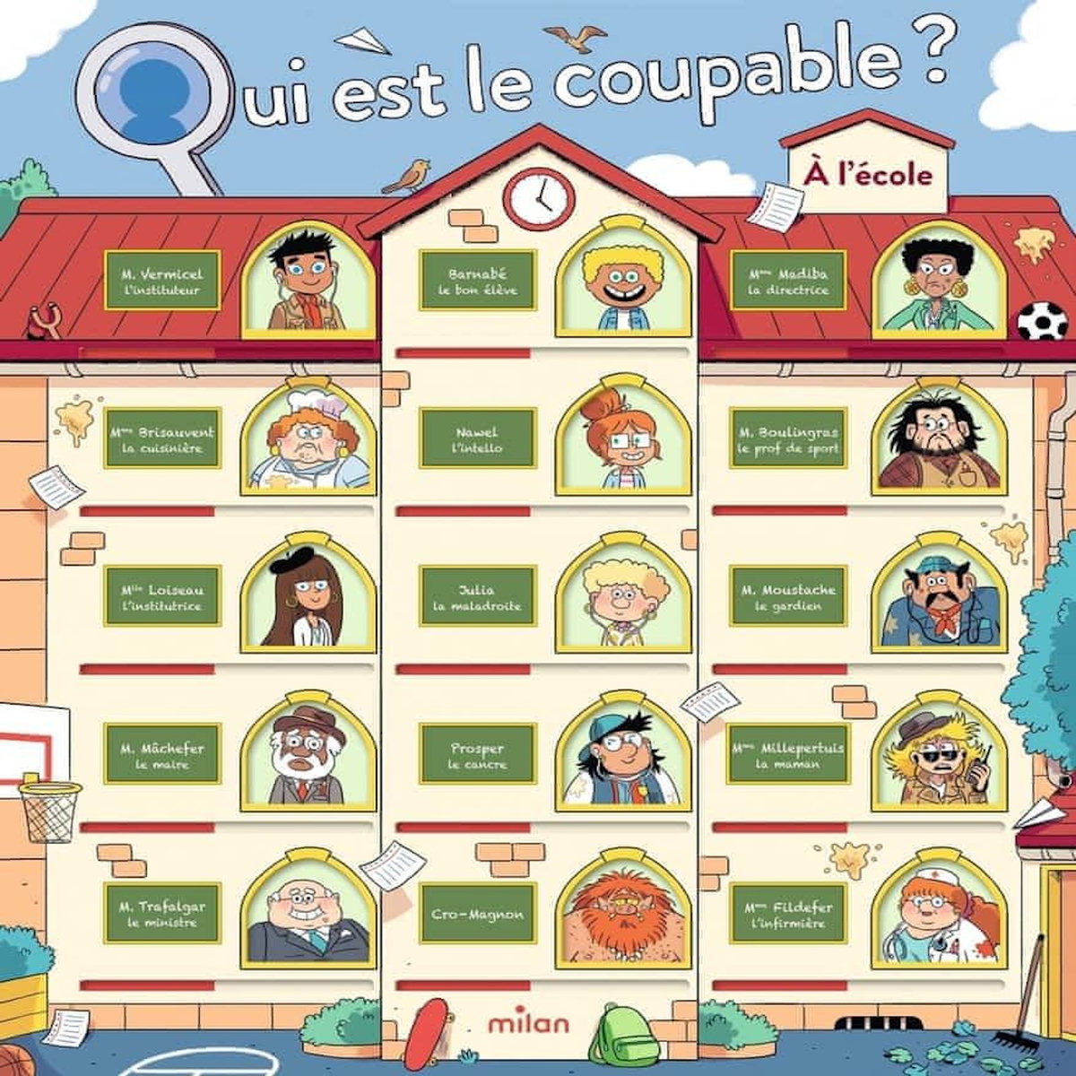 QUI EST LE COUPABLE ? A L'ECOLE, Prévot Pascal
