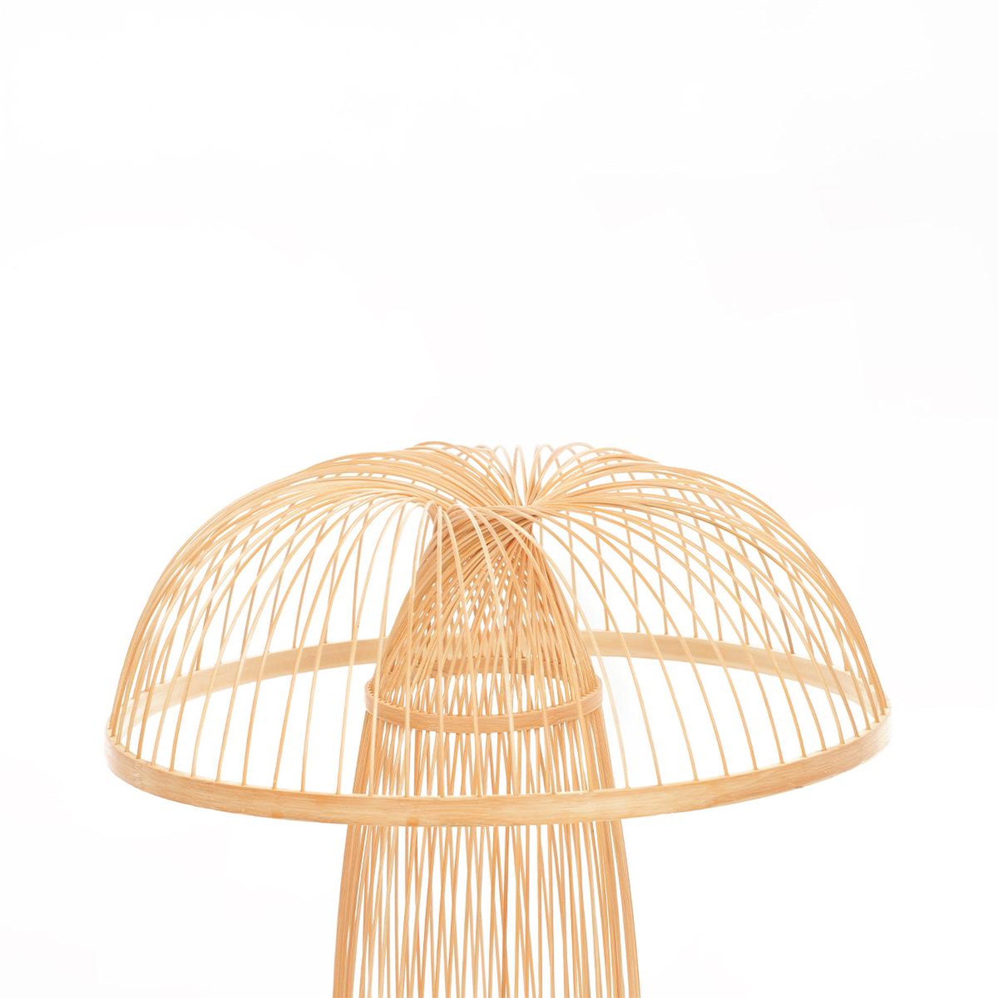 Voir la diapositive 3 : MAISON AUBERTIN Lampe bambou naturel