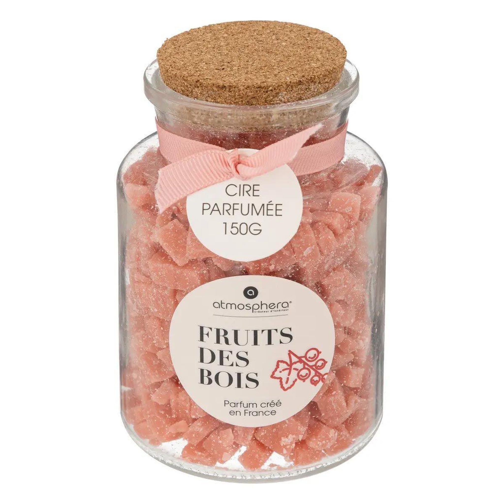 ATMOSPHERA Cire parfumée à brûler  izor  150g fruit des bois