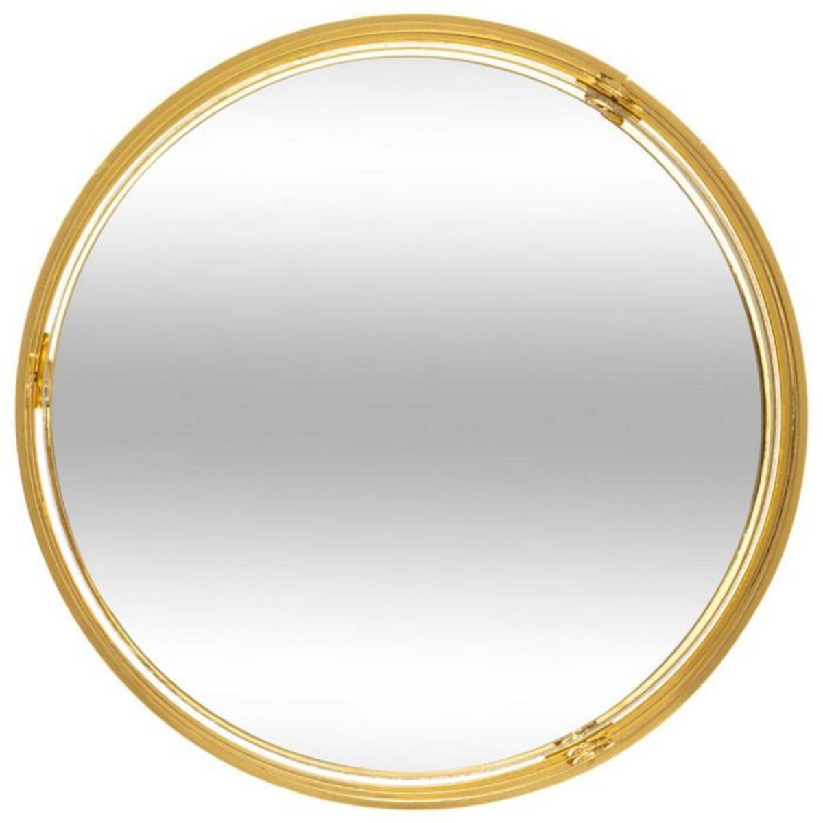 ATMOSPHERA Lot de 2 Plateaux Déco Miroir  Feel  30cm Or