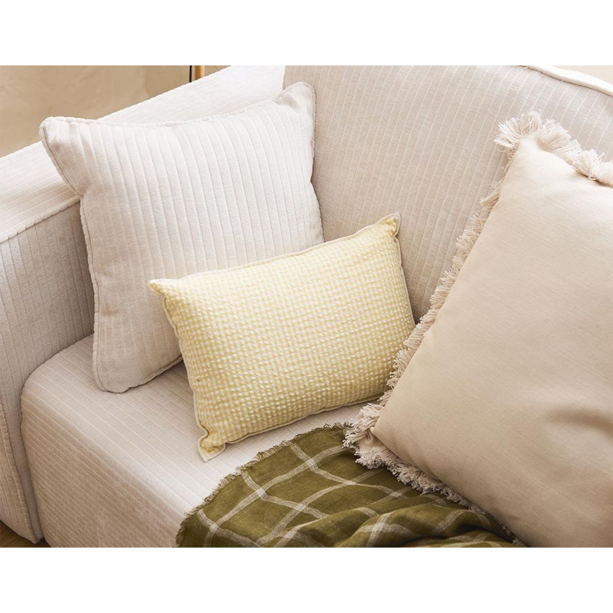 BEST MOBILIER Topaze - canapé 3 places - convertible avec coffre - en velours côtelé plat