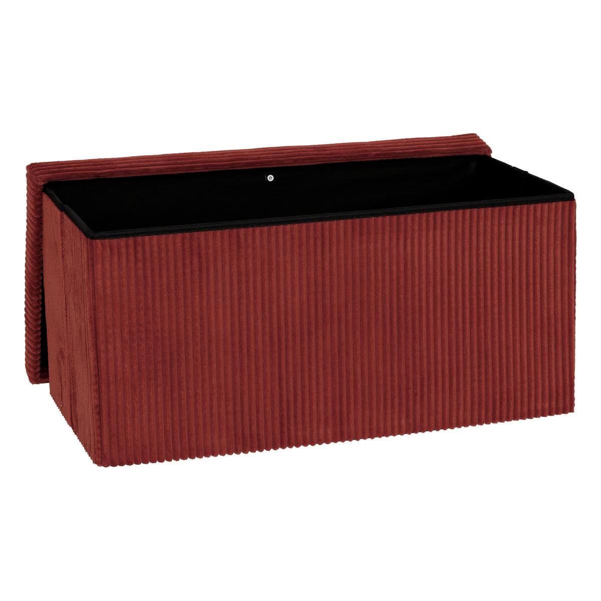 Voir la diapositive 2 : ATMOSPHERA Banquette coffre pliable  arum  76cm ambre