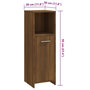 Voir la diapositive 6 : VIDAXL Armoire de bain Chene marron 30x30x95 cm Bois d'ingenierie