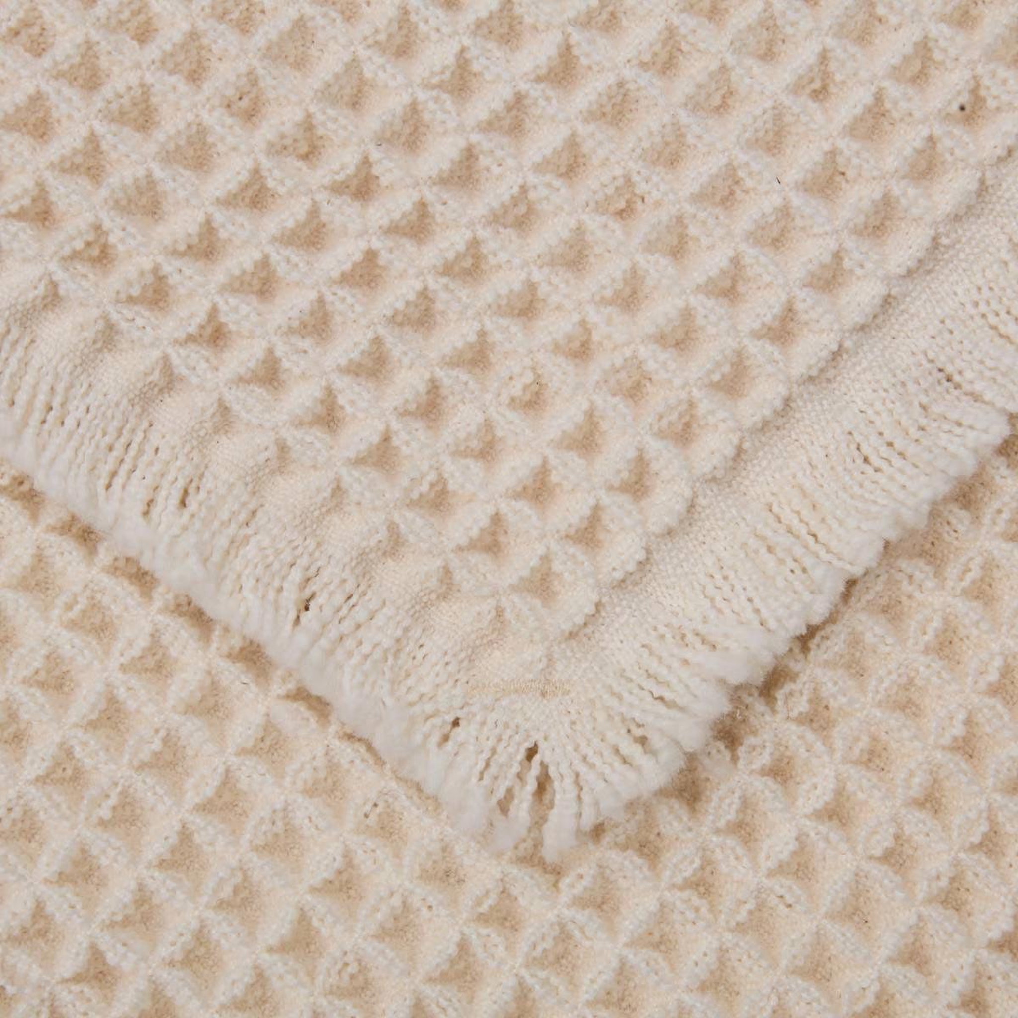 Voir la diapositive 3 : FIVE Tapis de bain  waffle  50x80cm beige