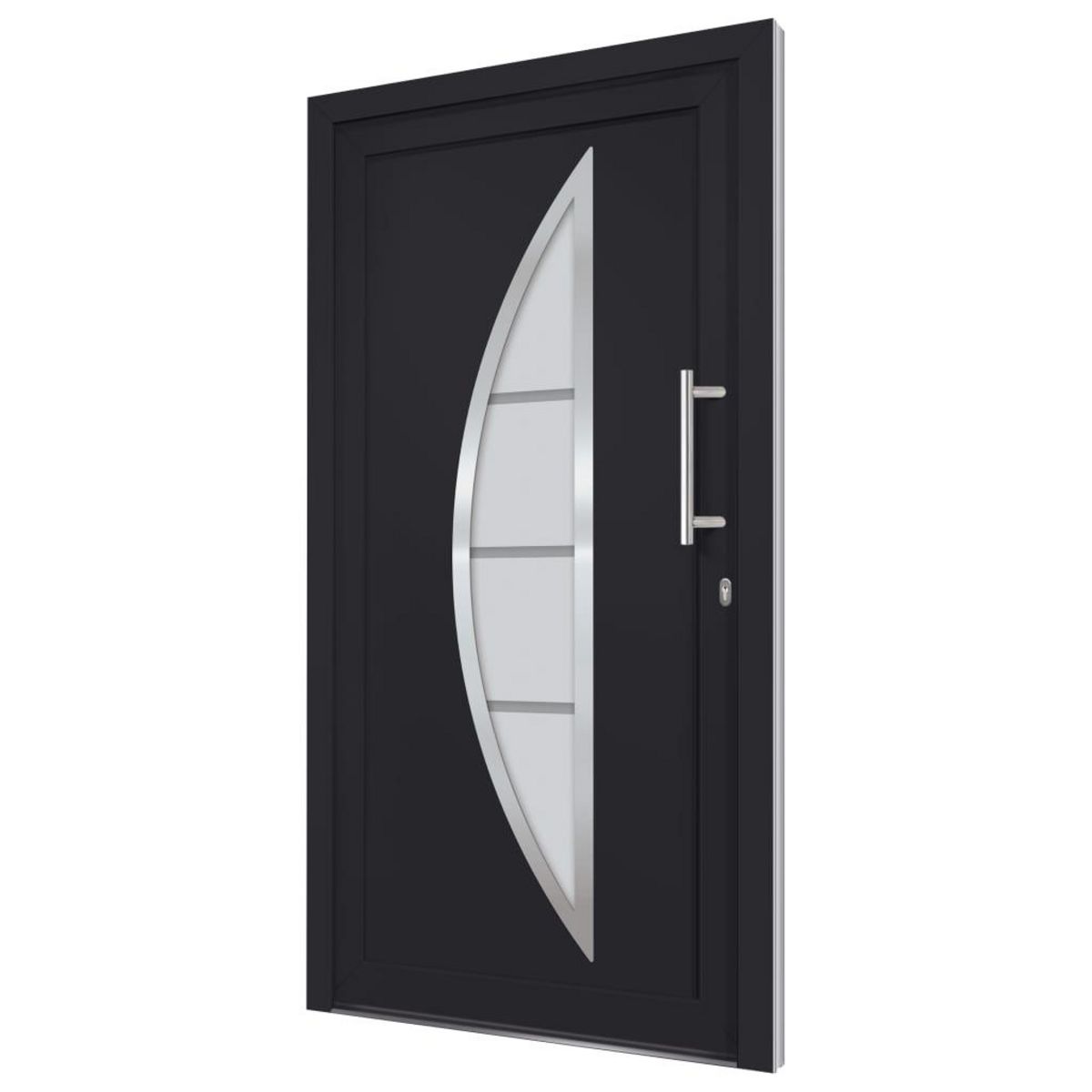 VIDAXL Porte d'entree Anthracite 98x208 cm