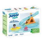 PLAYMOBIL 71687 - Ilôt avec toboggan aquatique