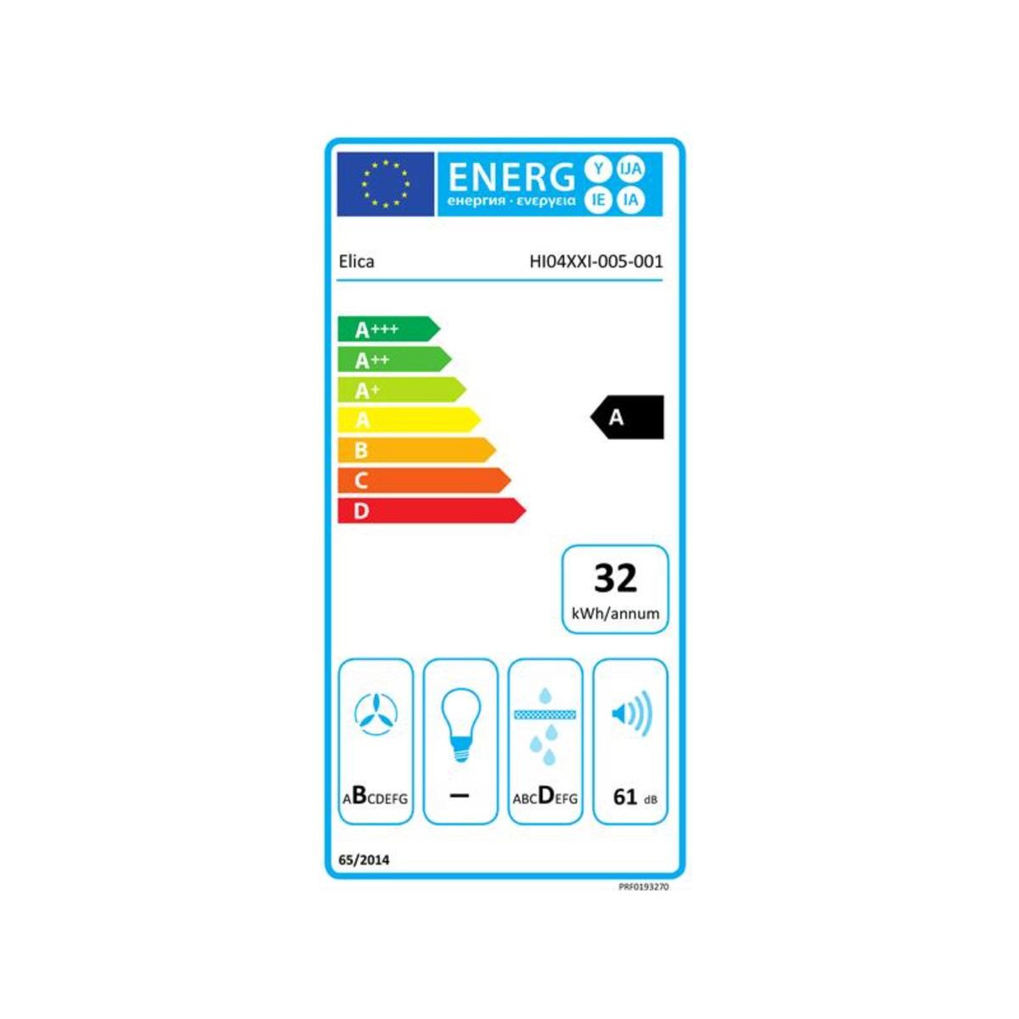 Voir la diapositive 2 : ELICA Plaque de cuisson aspirante induction 78cm 4 feux 7400w noir - PRF0193270