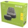 Voir la diapositive 5 : INTEX Ensemble fauteuil + pouf gonflables Ultra Lounge - Intex