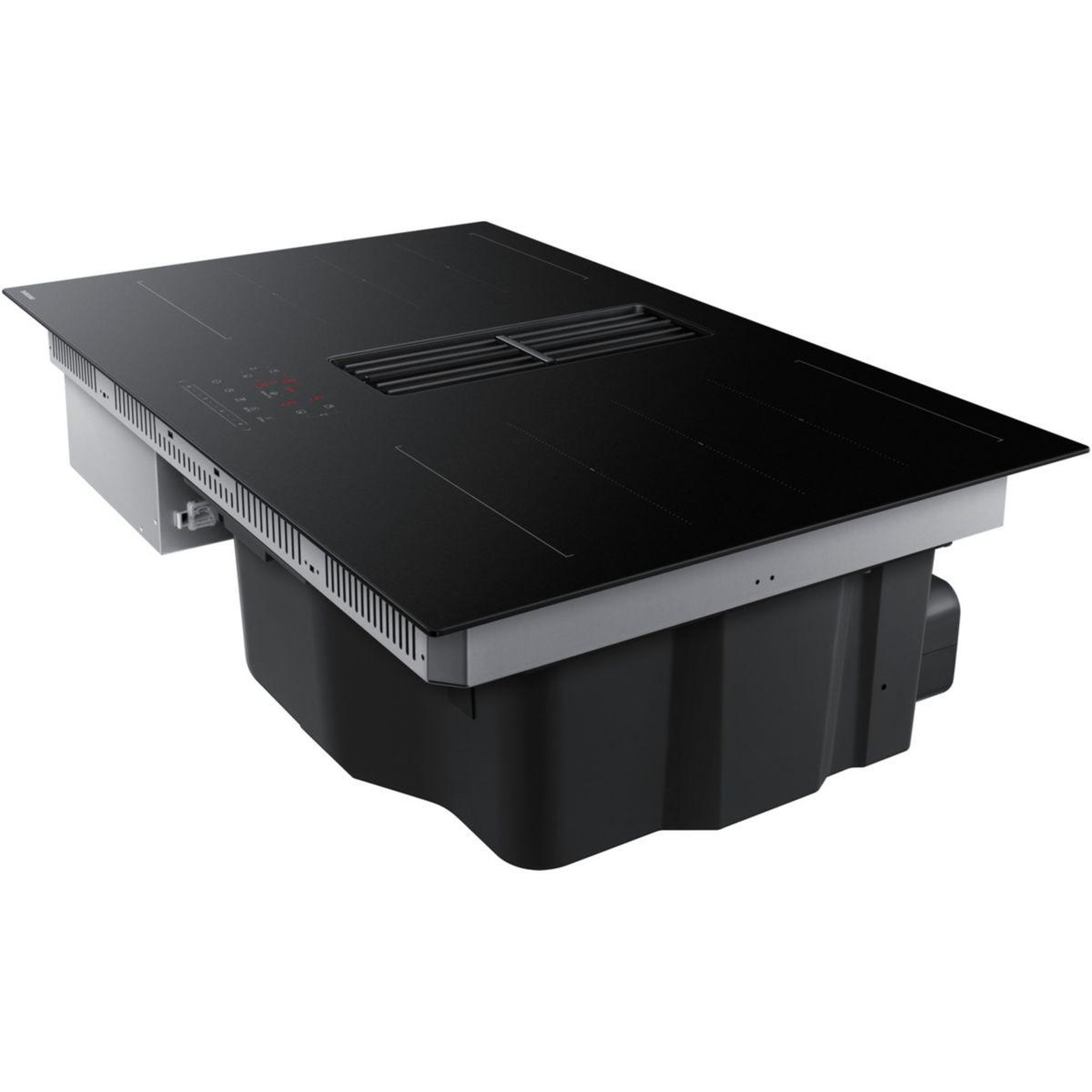 Voir la diapositive 3 : Samsung Plaque induction cc90h84jadur-anti-rayures matttouch-2 flex zone-ventilation smart