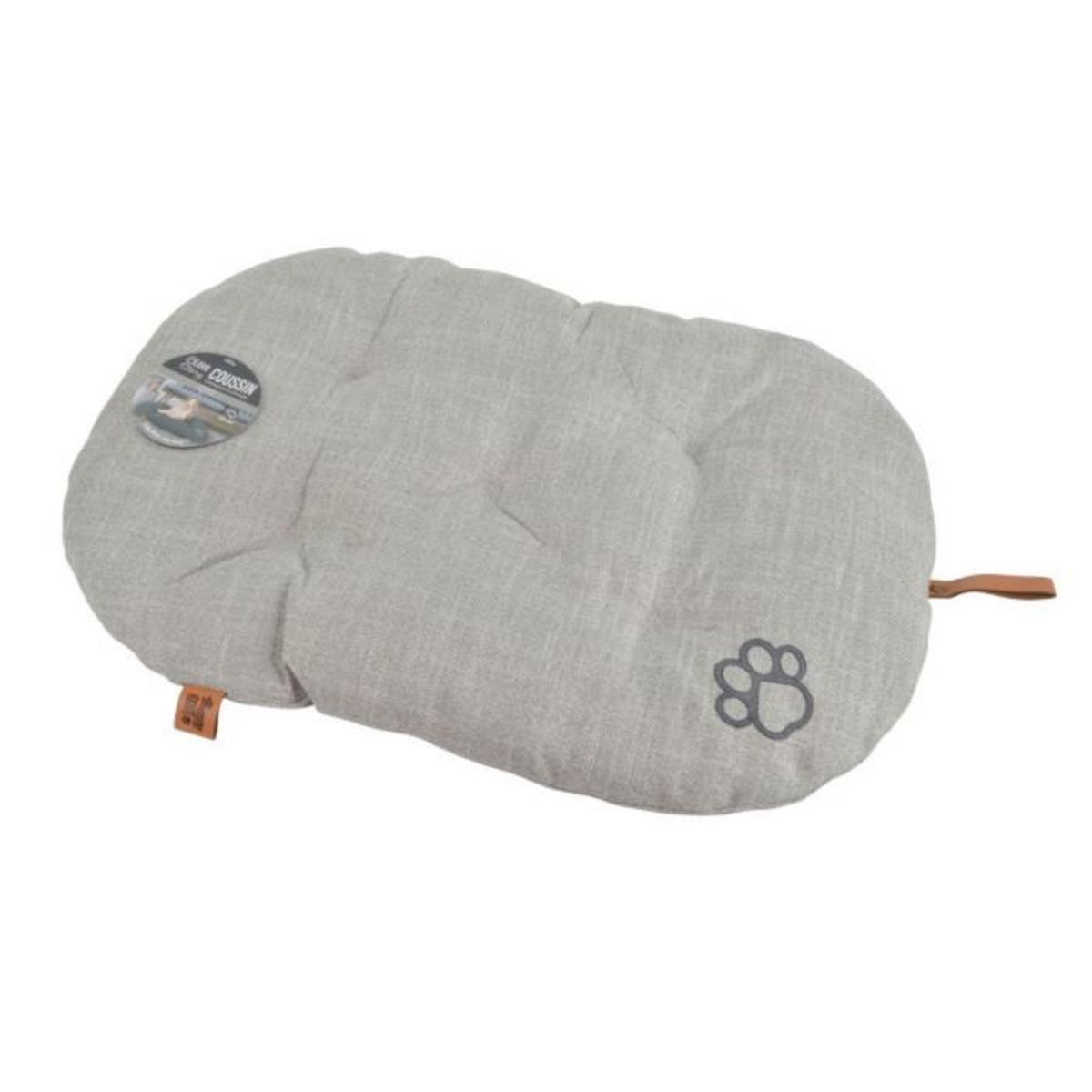 Paris Prix Coussin Pour Chien & Chat  City  107cm Gris Clair