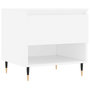 Voir la diapositive 2 : VIDAXL Table basse blanc 50x46x50 cm bois d'ingenierie