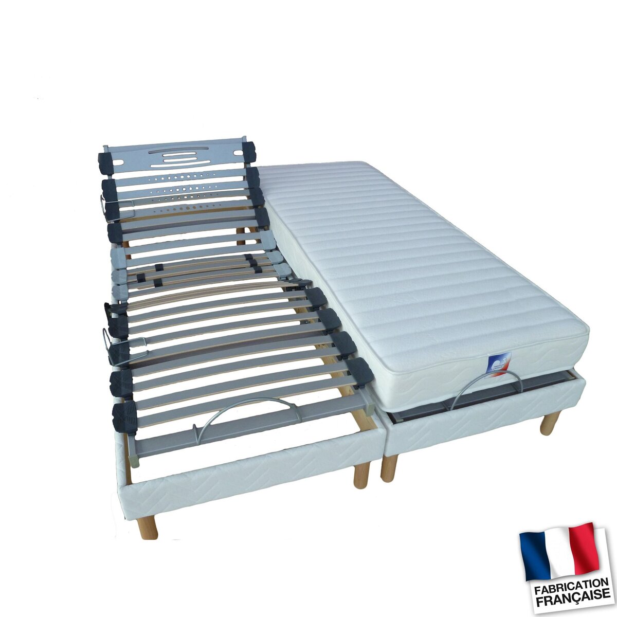 Lit relaxation électrique TPR DIAPASON - Lit 160 x 200 cm