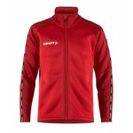 CRAFT Veste  Squad Craft 2.0 Full. Coloris disponibles : Rouge