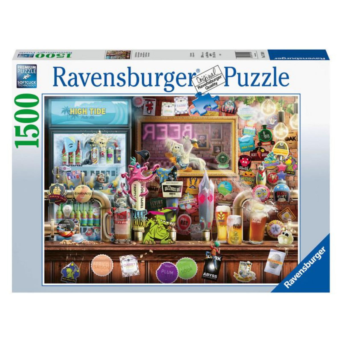 RAVENSBURGER Ravensburger - Jigsaw puzzle Craft Beers, 1500 pcs. 175109