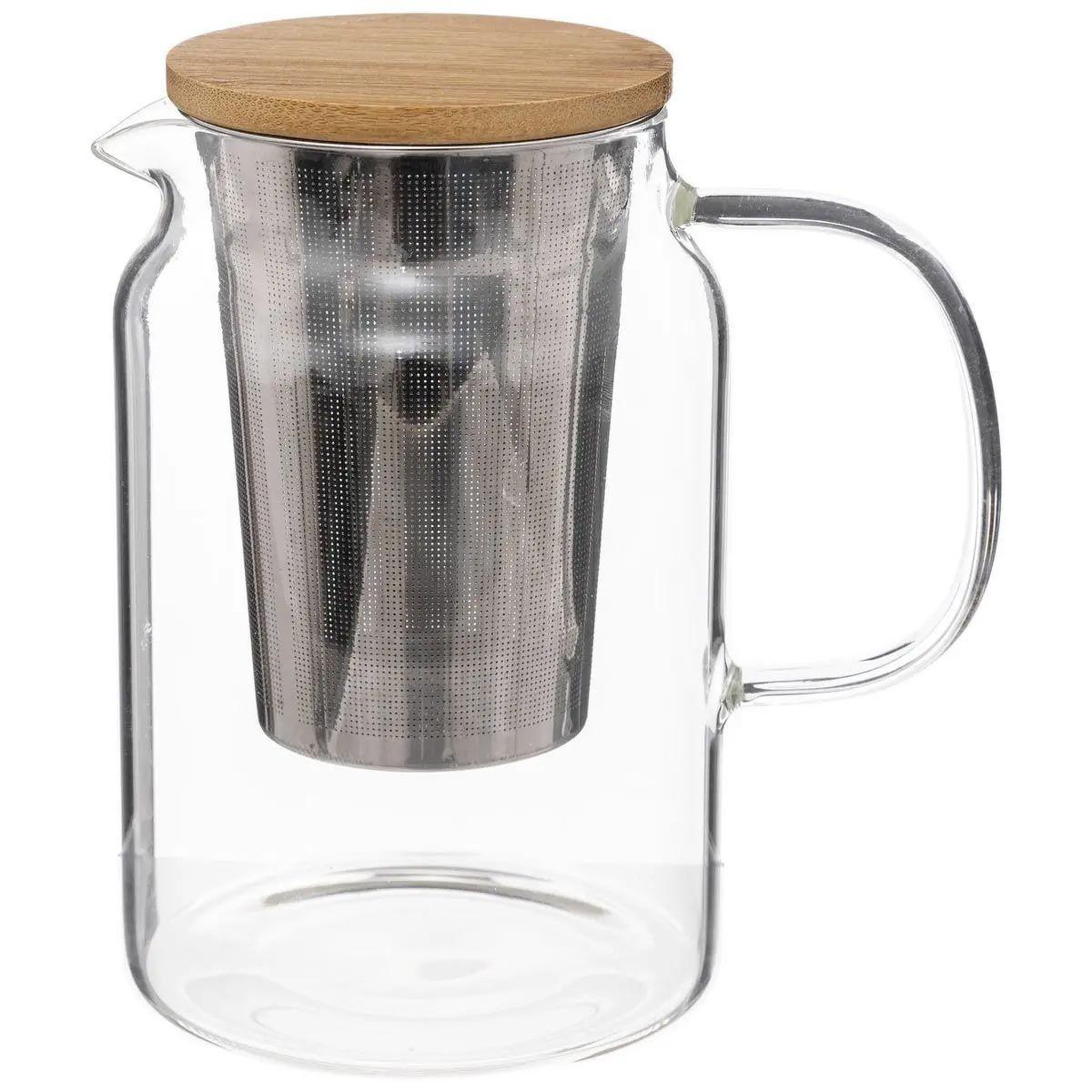 SECRET DE GOURMET Théière en Verre  Mia  90cl Transparent