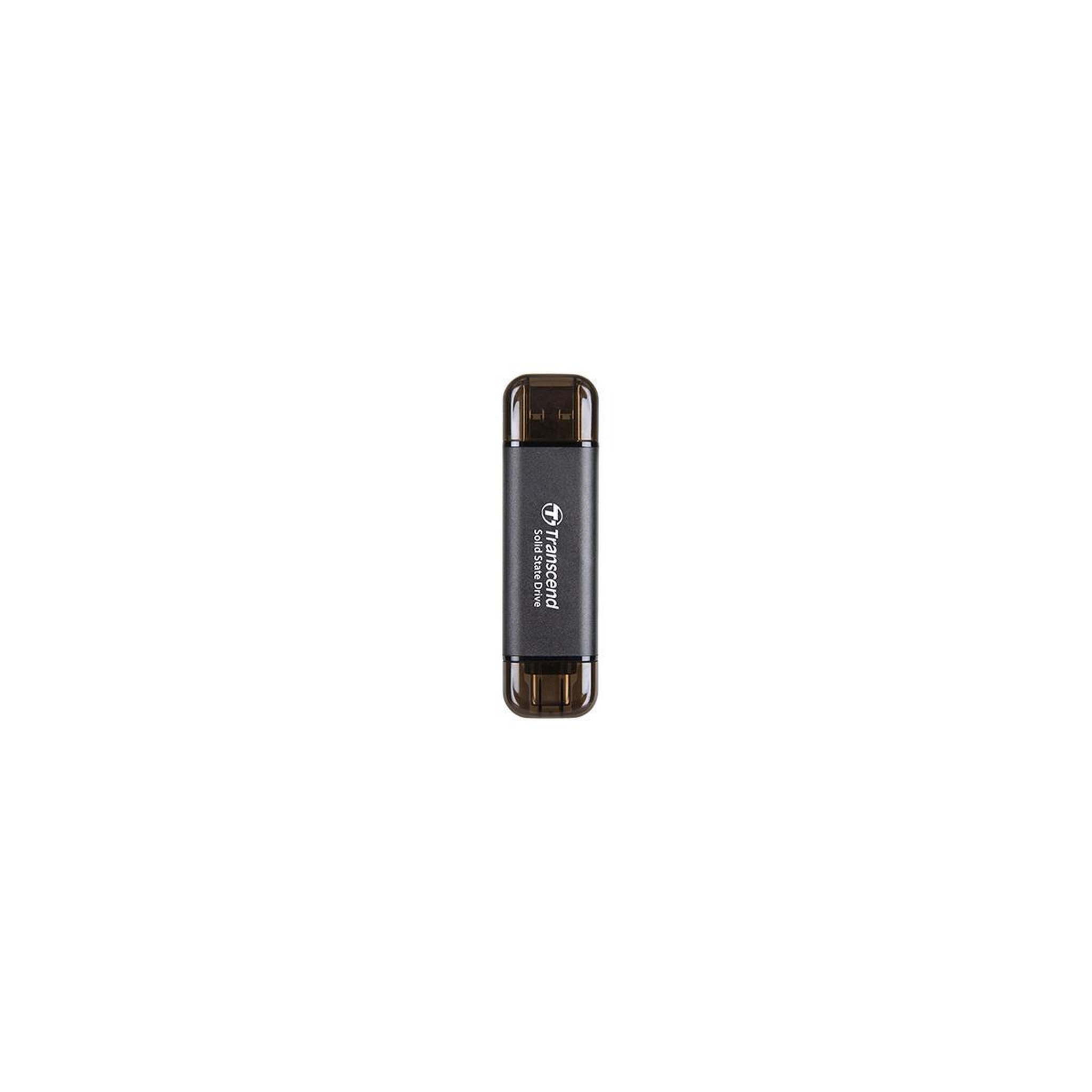 Voir la diapositive 2 : Transcend SSD externe Transcend ESD310C 512 Go USB 3.2 Gen 2x1