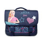 Voir la diapositive 1 : Bagtrotter BAGTROTTER Cartable 38 cm Barbie Bleu