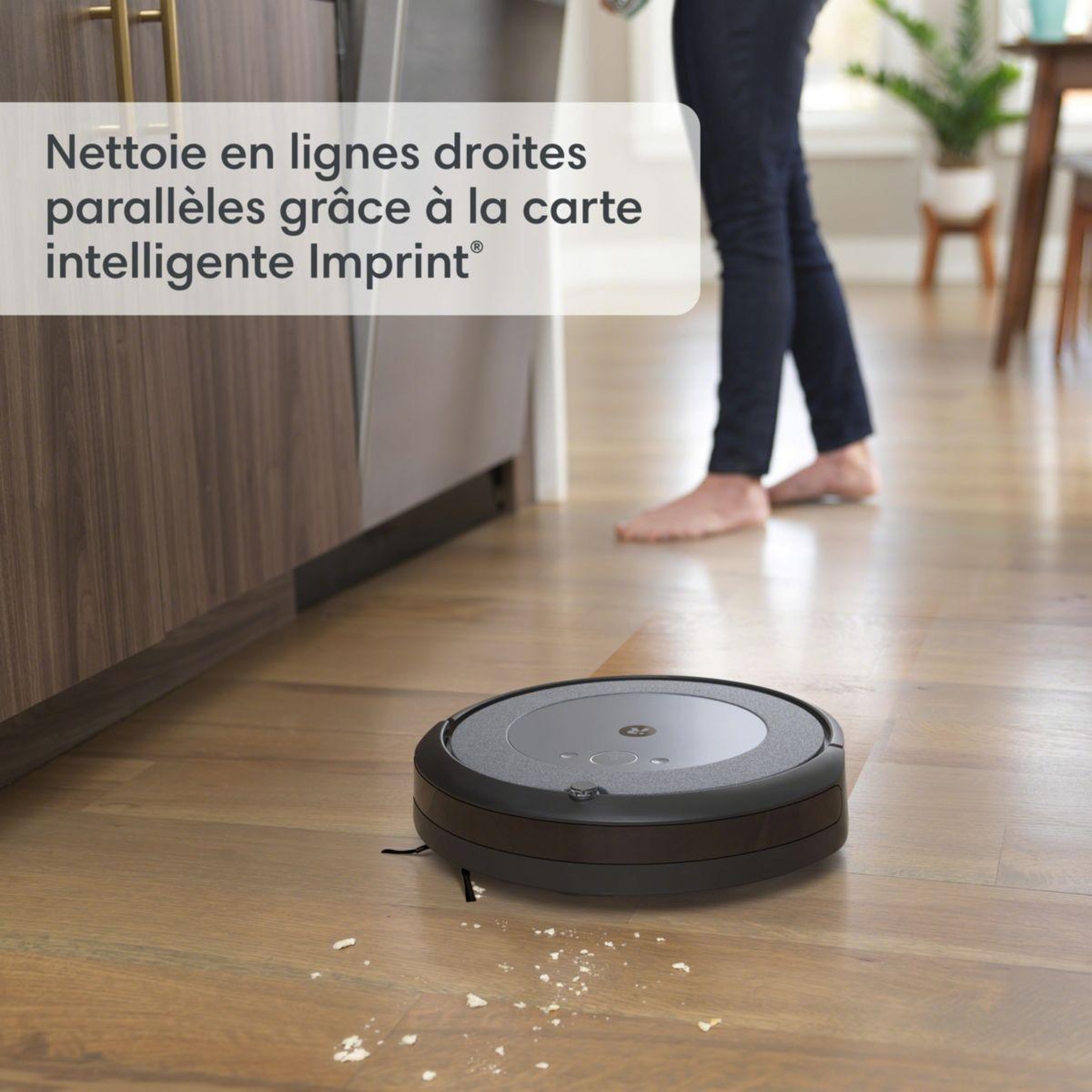 Voir la diapositive 3 : IROBOT Aspirateur robot Roomba Combo i5