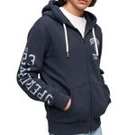 SUPERDRY weat à zippe  Homme  uperdry Athletic. Coloris disponibles : Bleu