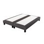 Voir la diapositive 3 : PRESTIGE Collection Ensemble matelas ressorts MORPHEE  + sommier déco gris 180x200 cm 