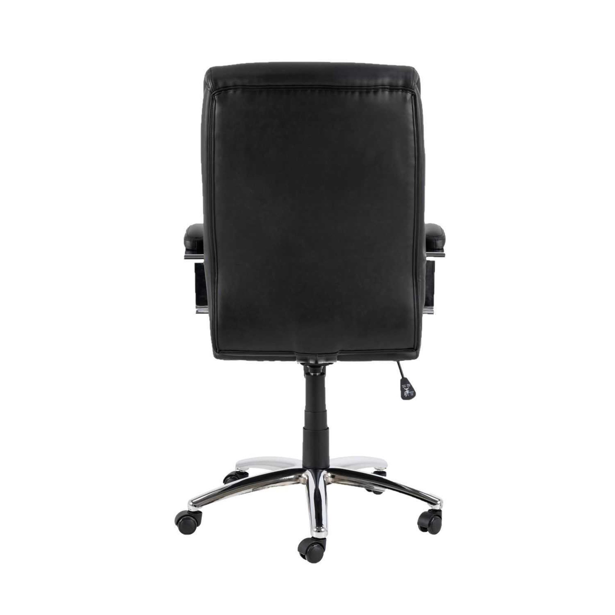 Voir la diapositive 3 : TOILINUX Chaise de bureau à roulettes Ben - Noir