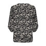 Voir la diapositive 2 : JACQUELINE DE YONG Blouse Beige/Noir Femme JDY DIVYA