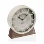 MARKET24 Horloge de table Blanc Bois MDF (Ø 20 cm)